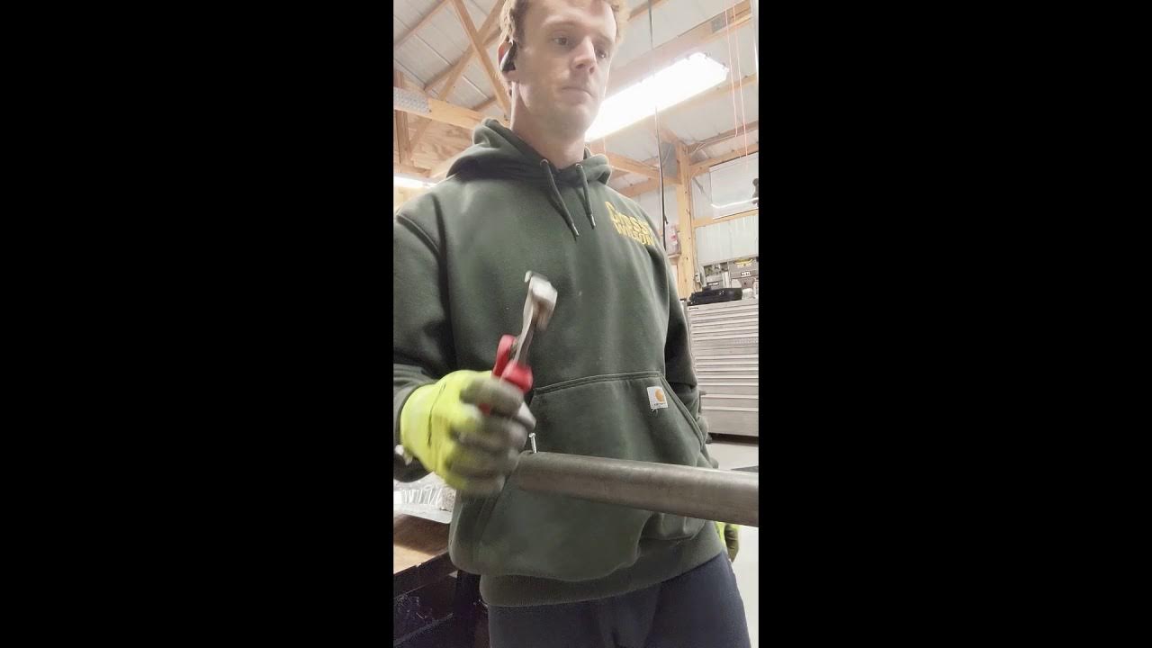 Barbell Maintenance How to Remove Roll Pin YouTube