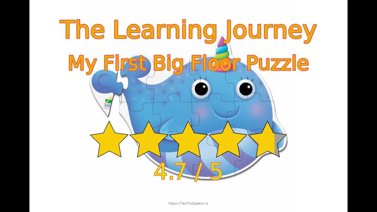 Let's review The Learning Journey My First Big Floor Puzzle