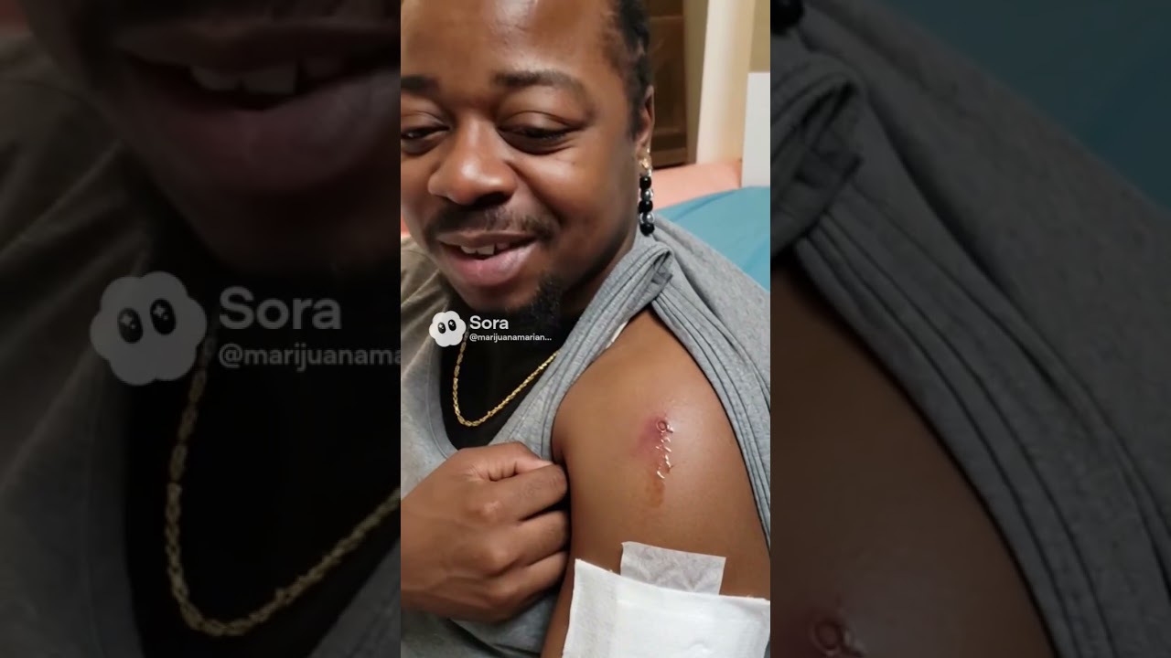 Black man sees doctor for botfly removal