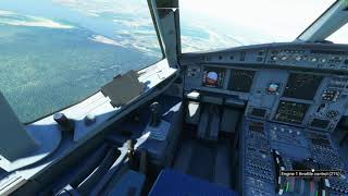 Microsoft Flight Simulator 2020 | Checking out my home town - Arlanda to Uppsala, Sweden