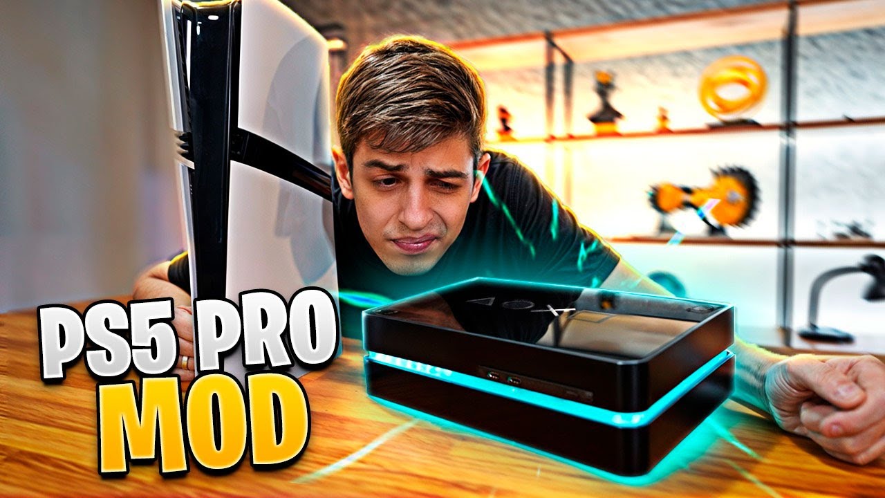 Modifiquei o PS5 Pro, mas aconteceu isso...