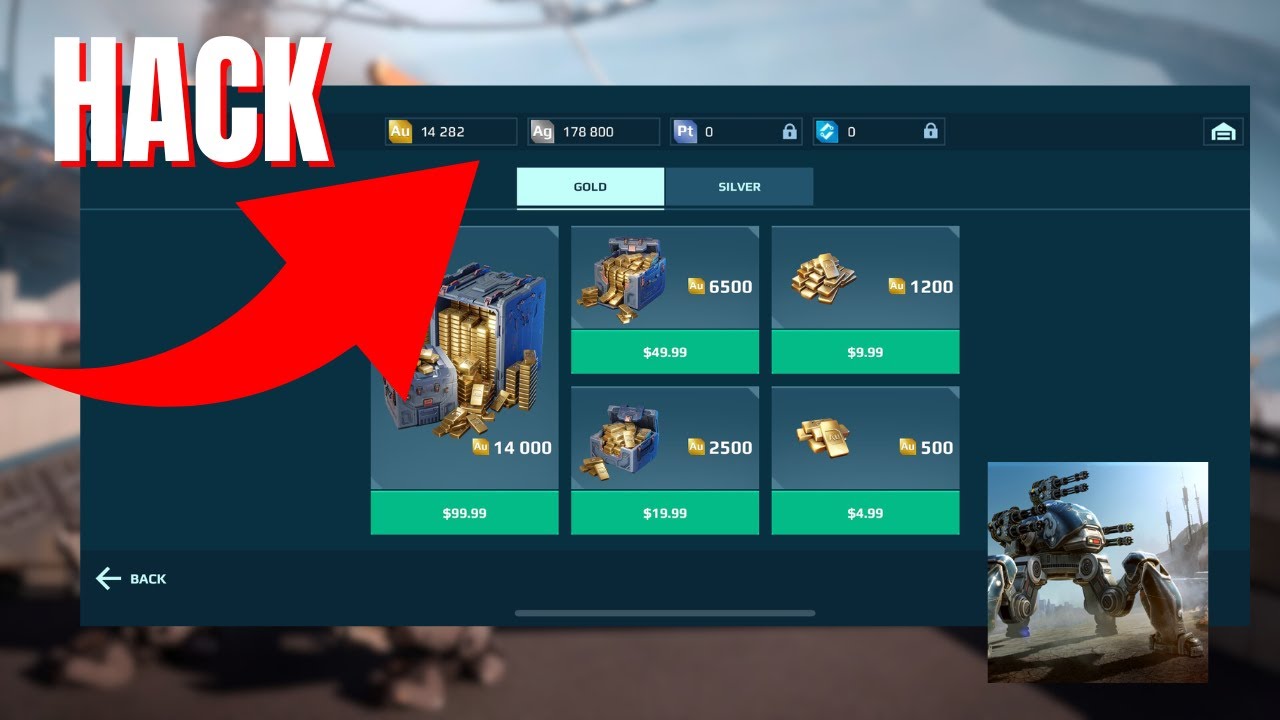 WAR ROBOTS GOLD HACK deutsch / german - YouTube