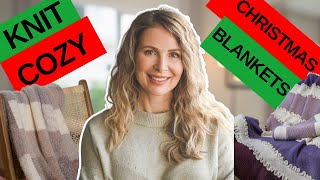 Get Cozy with 5 MUST-MAKE Knitted Blankets Before Christmas! (Circular Knitting Machine Patterns)
