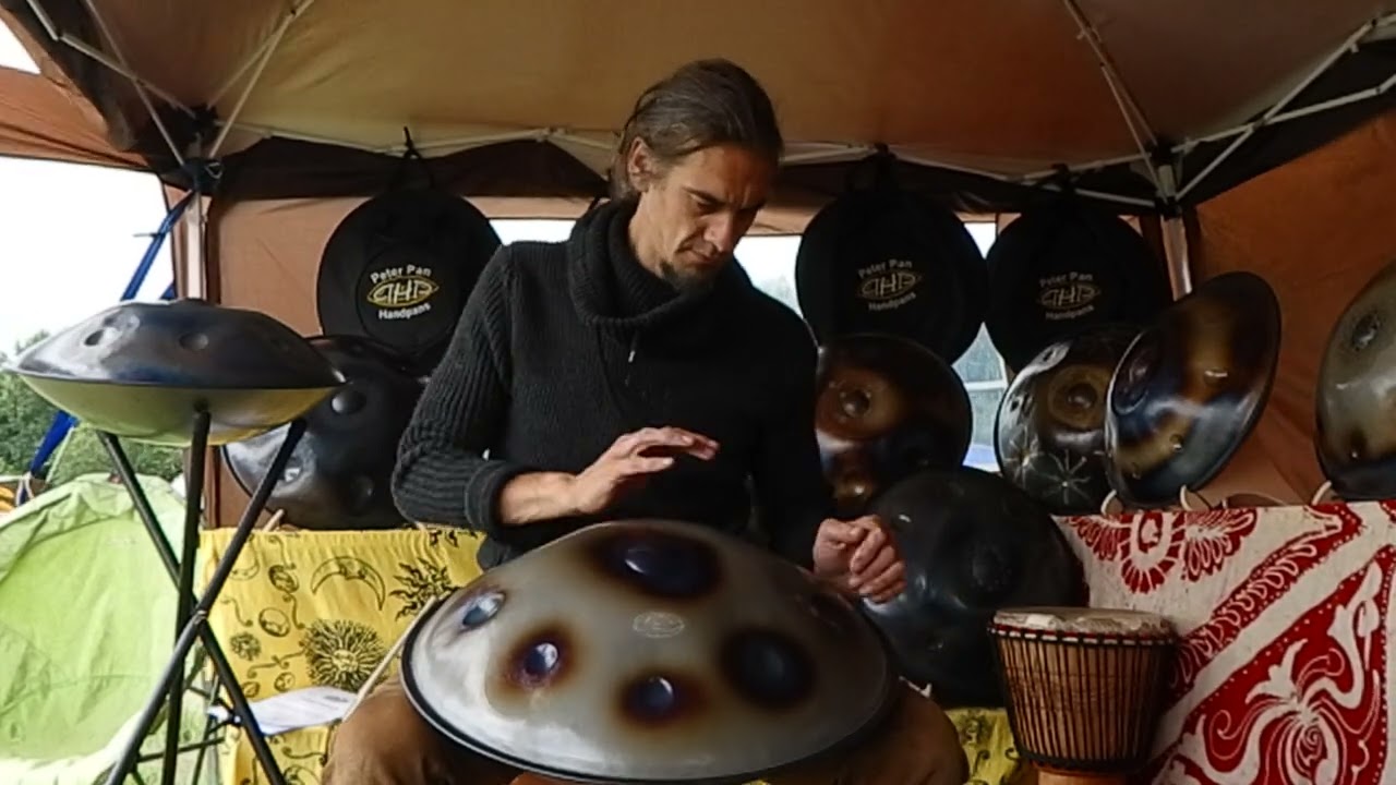 Part 3 of a series of Torbz playing different PeterPan Handpans live on the PPH events shop