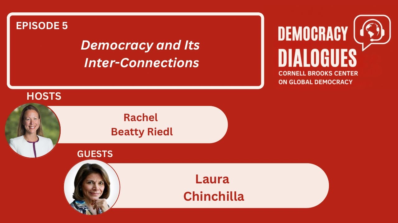 Democracy Dialogues #5 || Laura Chinchilla