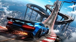 Extreme Car Ramp Stunts 😱 Impossible Sky Track Challenge | Crazy Car Game screenshot 3