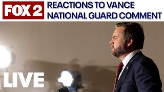 Detroit leaders react to VP Vance's National Guard comments in Howell