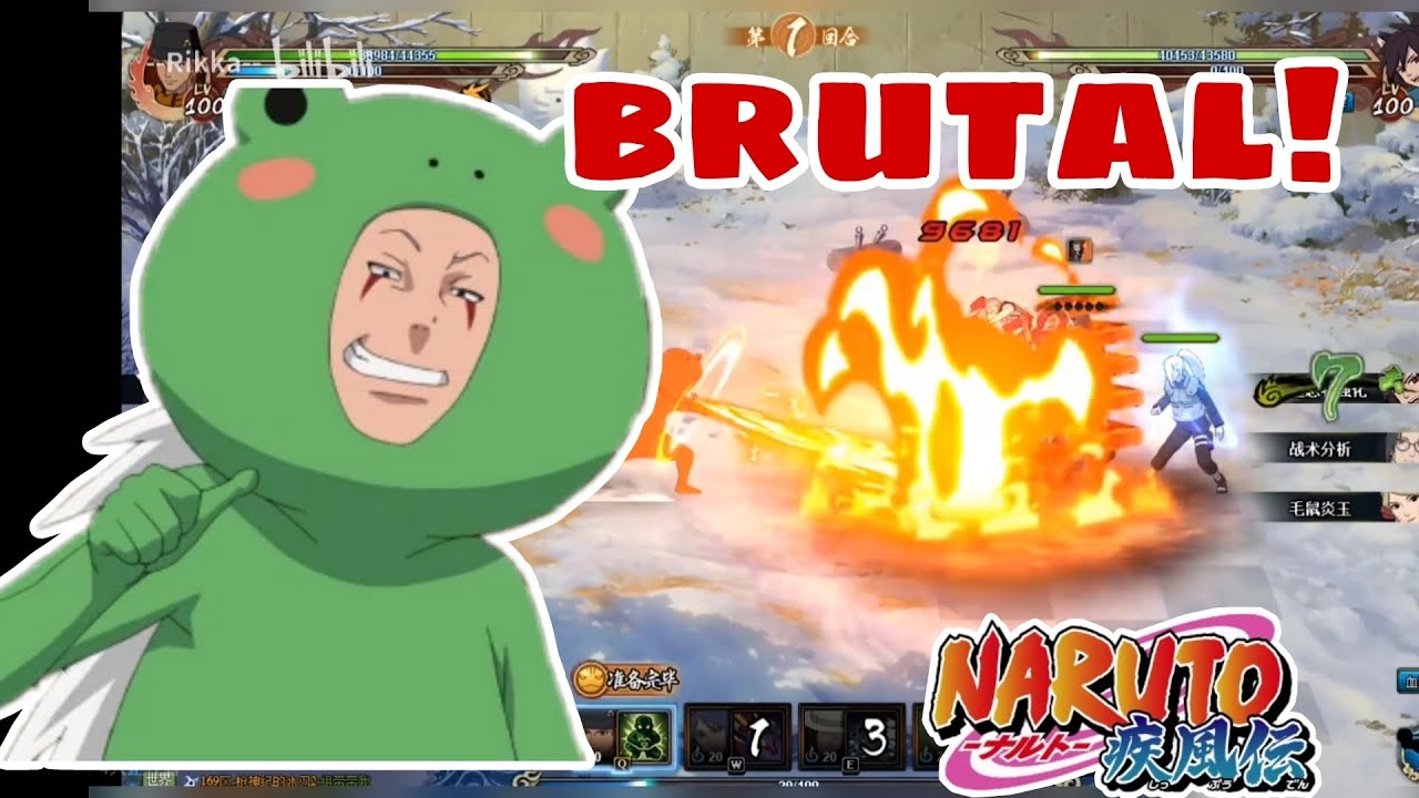Naruto Online JIRAIYA [frog] gameplay New Ninja Jiraiya [frog] - YouTube