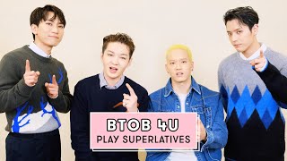 BTOB 4U Reveal Who's The Biggest Flirt, Who Smells The Best And More! | Superlatives | Seventeen