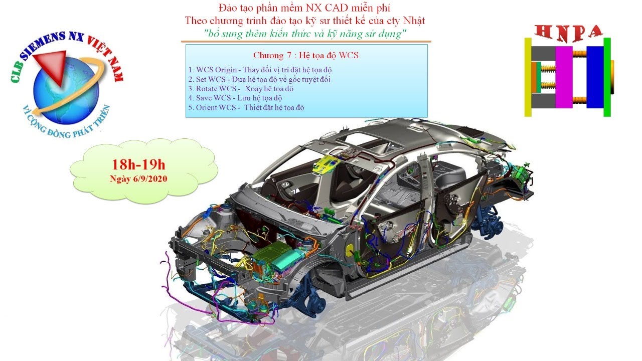 [NX-Training]-Chương 7 : Hệ tọa độ WCS - YouTube