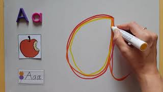 Lowercase letter a - pre-cursive font (Vic) Update