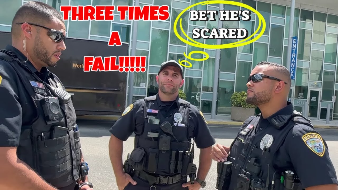 Cops Intimidation Fail Cops Following Citizen YouTube