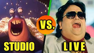 Video thumbnail of "Disney Villains - STUDIO vs LIVE performances"