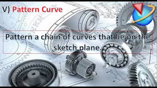 1.1 How to create pattern curve in  NX design software.
