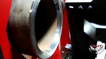 Counter Bore Bevel on the RMT Pipe Spool Master | Pipe Facing, Threading, Beveling