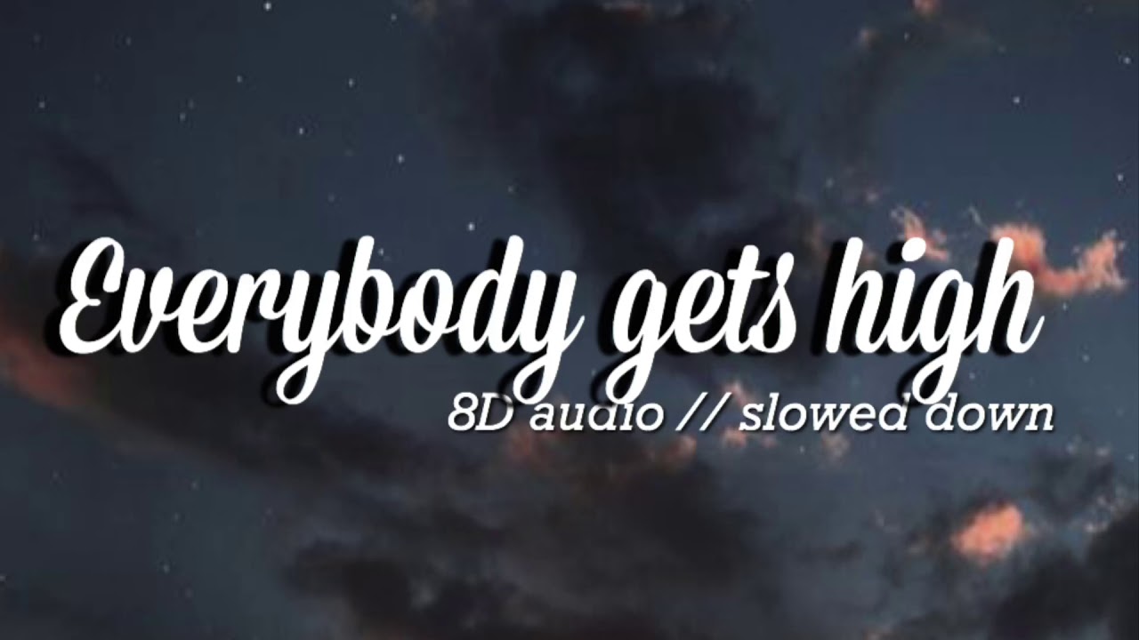 MISSIO — Everybody gets high (8D audio // slowed down