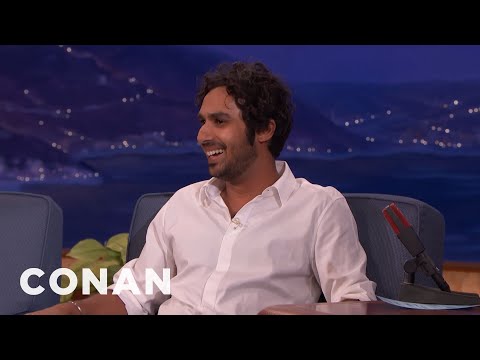 team coco comic con Kunal Nayyar Had A Panic Attack When He Met The Queen - CONAN on TBS