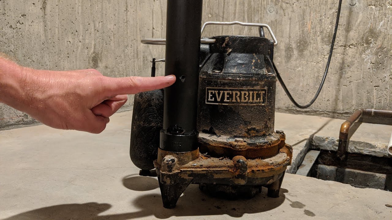 Sump Pump Not Working? It Might Be Air Locked!
