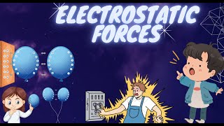 Electrostatic Forces #science #staticelectricity #explore #electrostaticforce #protons #electrons