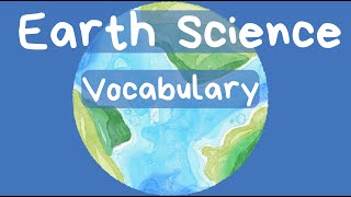 Earth  Science Vocabulary: Fault  - Magma - Lava-Convection - Current-Ring of Fire