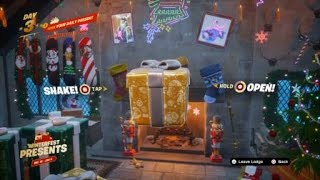 Fortnite winter fest gift day 2 and day 3