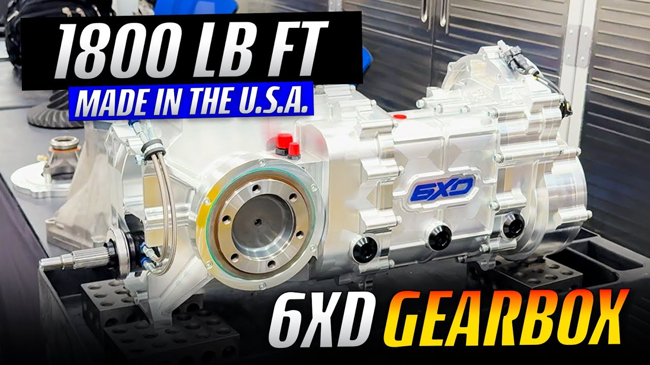 World's STRONGEST Sequential Transmission - Touring 6XD GearBox
