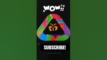 MESMERIZING SPIROGRAPH TRIANGLE Pattern ASMR 🤩🪄 #shorts