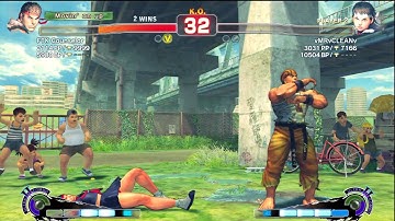 SSF4 AE 2012 - vMRvCLEANv (Sakura) Vs KaizenMaster (Ryu) - Casuals