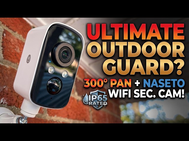 Smart WIFI Security Camera by Naseto - YouTube