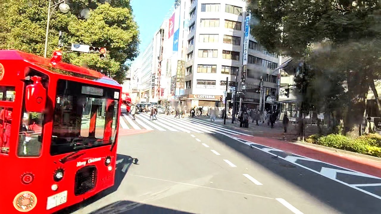 国際興業バス 光02系統 池袋駅東口 光が丘駅間 左側車窓 1 3 Youtube