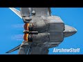F-22 Raptor Demo with PYRO! - Battle Creek Airshow 2021