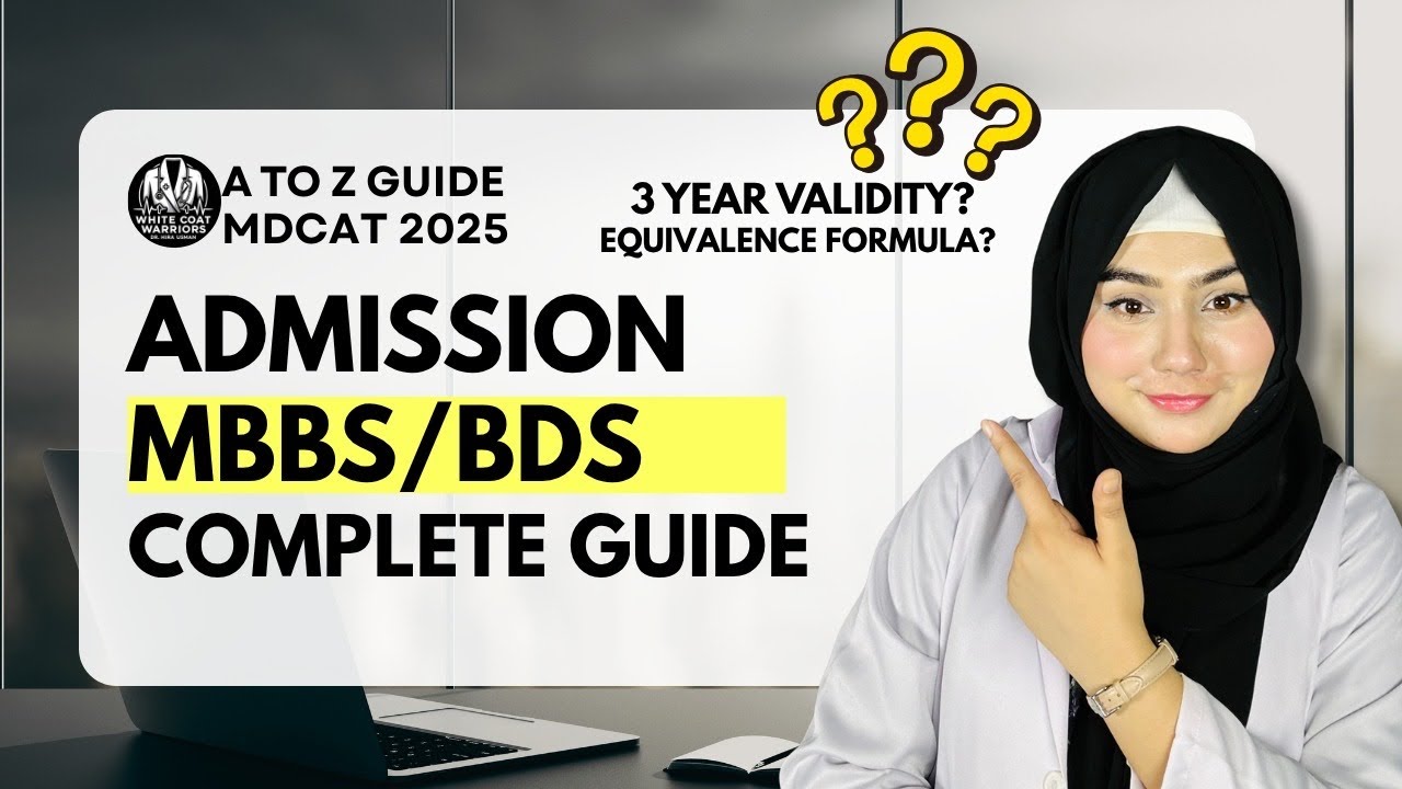 🎓 Полное руководство по поступлению на программу MBBS в 2025 году | Пошаговое объяснение процесса...