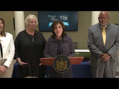 Governor Hochul Makes an Announcement at the Anderson Center for Autism in Staatsburg