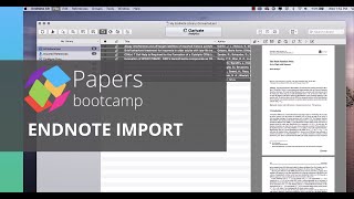 Importing from EndNote screenshot 4