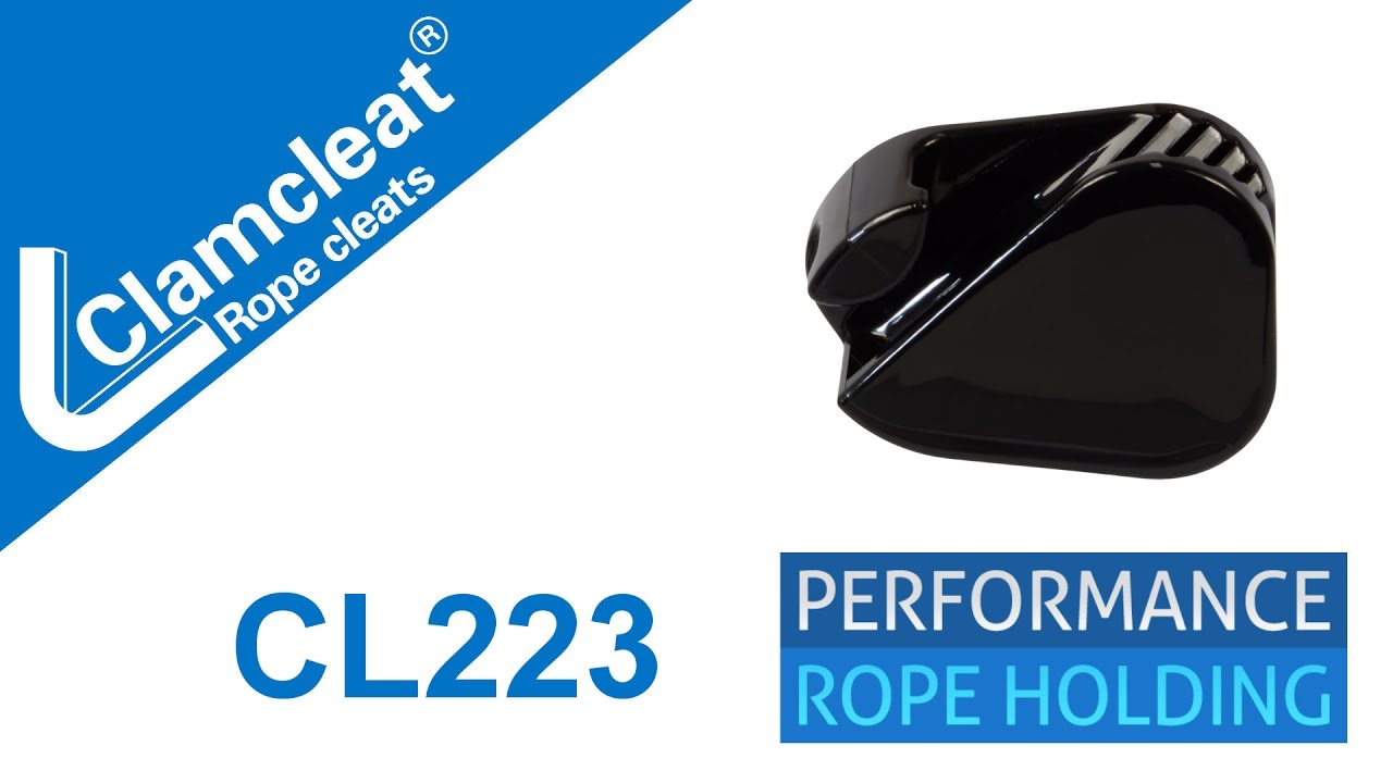 CL234 - Large loop cleat | Clamcleats Ltd - YouTube