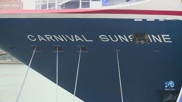 Carnival Sunshine cruise delayed due to inclement weather