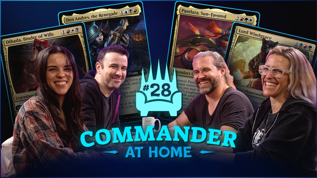 Commander at Home #29 - Agatha vs Liliana vs Sigarda vs Xanathar feat Voxy and Amazonian