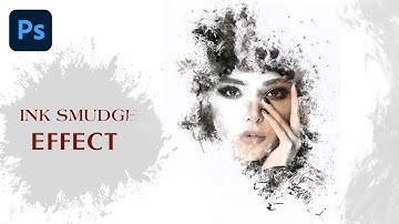 Ink Smudge Effect Portrait - Photoshop Tutorial