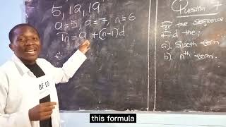2022 Maths P1 on Arithmetic progression.