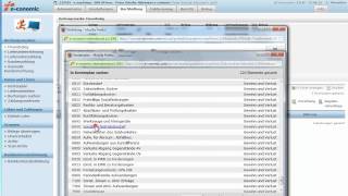 Splittbuchungen - In E-Conomic