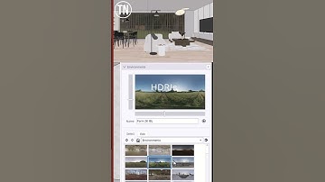 Only way to View HDRI and Photoreal Materials in SketchUp 2025 #interiordesign #Sketchup2025