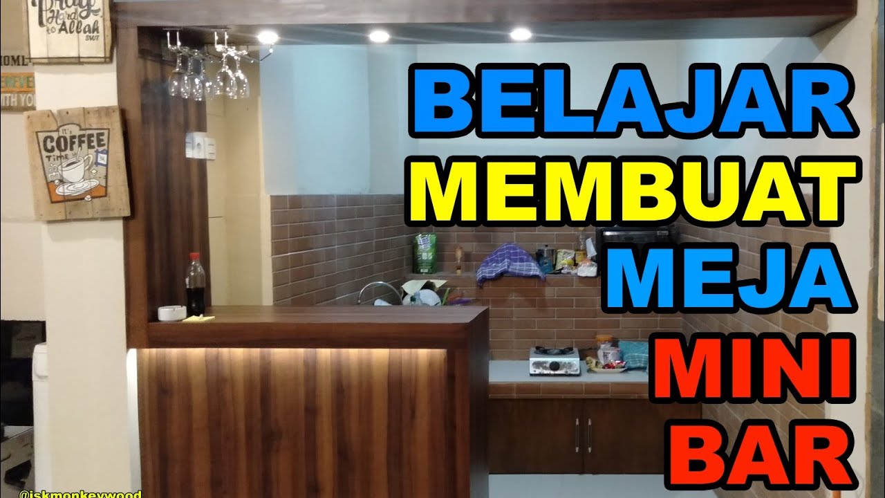  DIY  meja  Mini Bar  09 YouTube