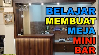 Cara Membuat Meja Mini Bar #diy