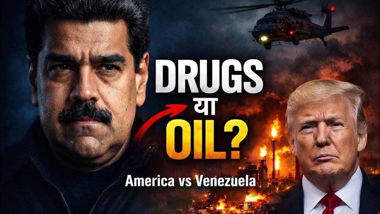 Drugs का आरोप या Oil War? | America vs Venezuela | Maduro Case|Prabhu insight