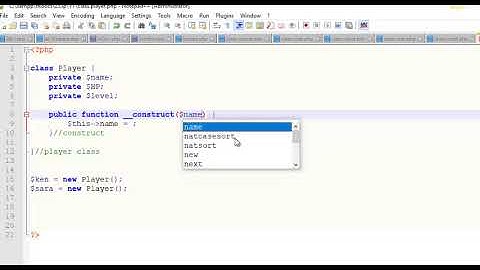 Create Objects in PHP (3/6) - Create a Constructor
