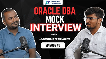 💻 Real Oracle DBA Interview Practice | Learnomate Mock Session