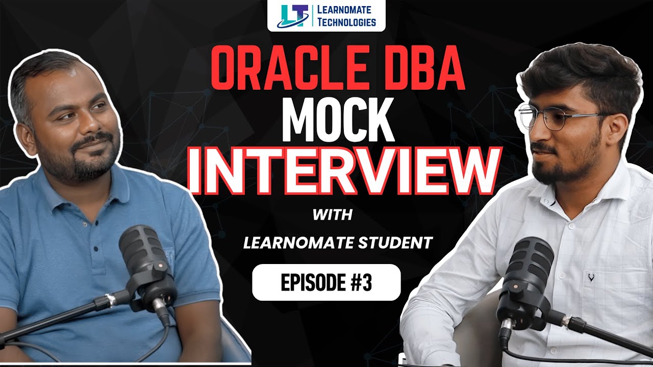 💻 Real Oracle DBA Interview Practice | Learnomate Mock Session - YouTube
