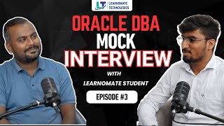 💻 Real Oracle DBA Interview Practice | Learnomate Mock Session