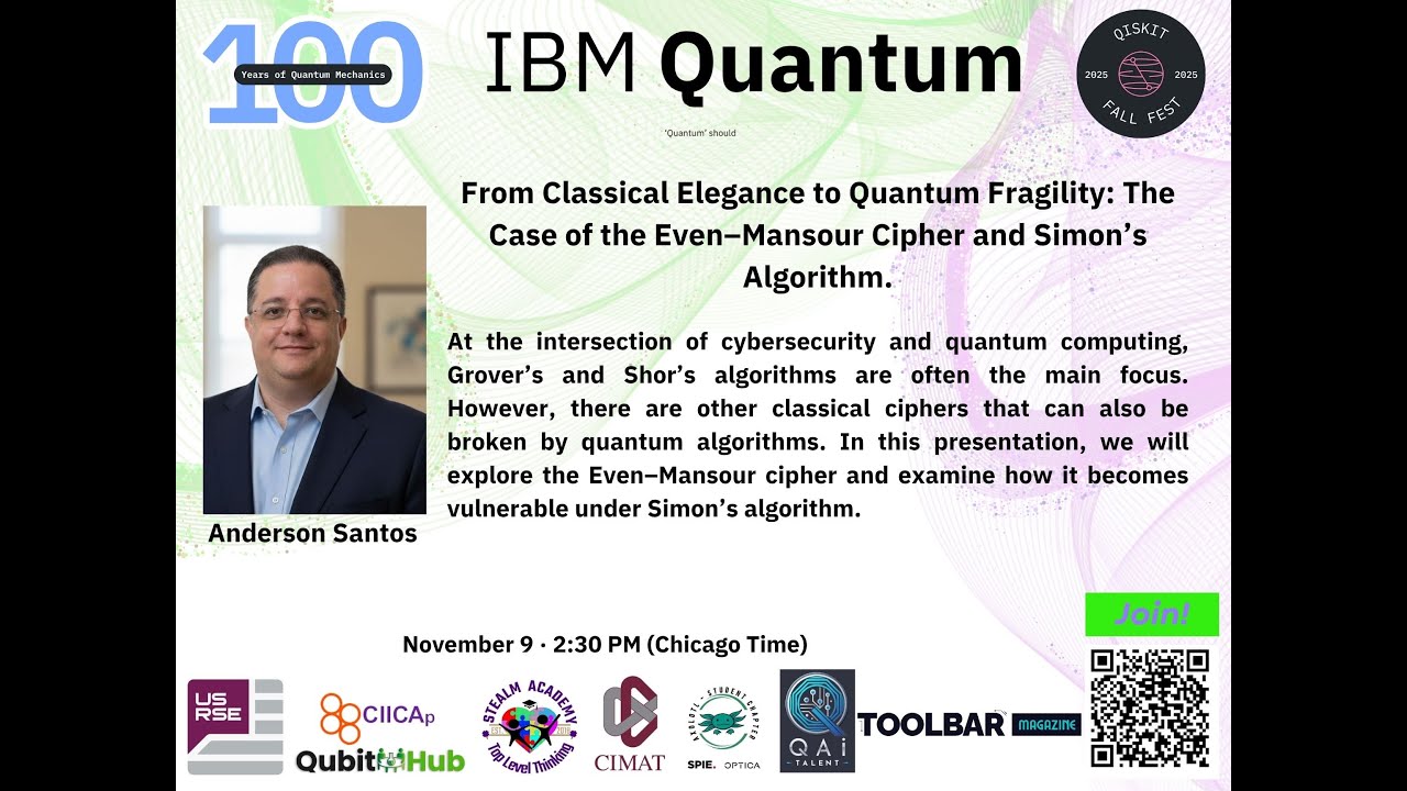 Dr. Anderson Santos: From Classical Elegance to Quantum Fragility