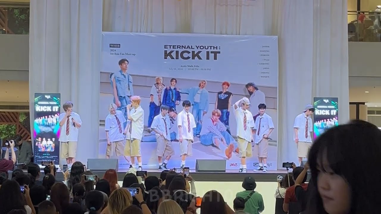 240704 WHIB - 'KICK IT' ETERNAL YOUTH MALL TOUR @ AYALA MALLS FELIZ 4K